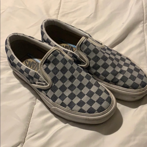 checkered shoes